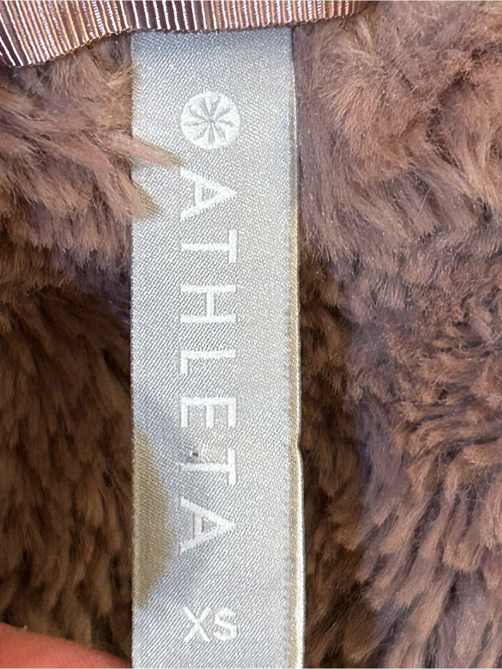 Athleta Triumph Luxe Shine Hoodie, Soft Faux-Fur Sherpa Lining - Picture 11 of 13